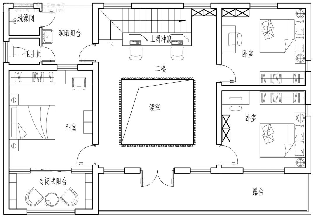 7款风格各异的自建房一看就是富贵人家，建一栋(图27)
