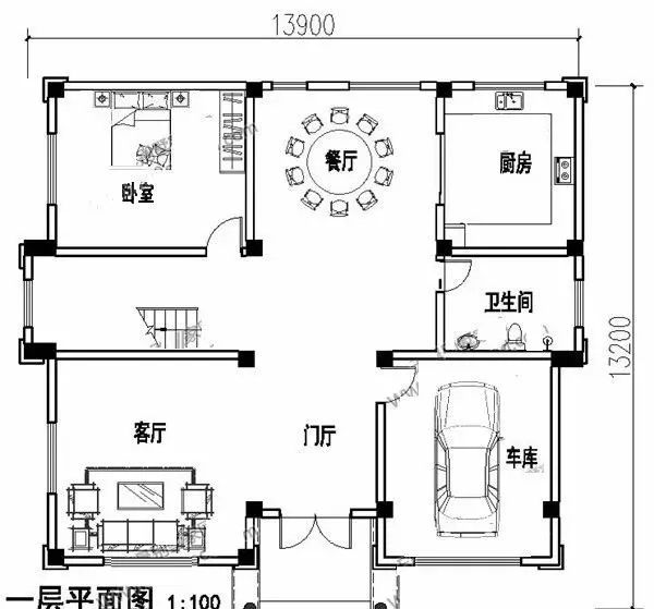 看了上千张图,这8款别墅美爆了!想要带车库的(图14) 看了上千张图,这8款别墅美爆了!想要带车库的(图14)