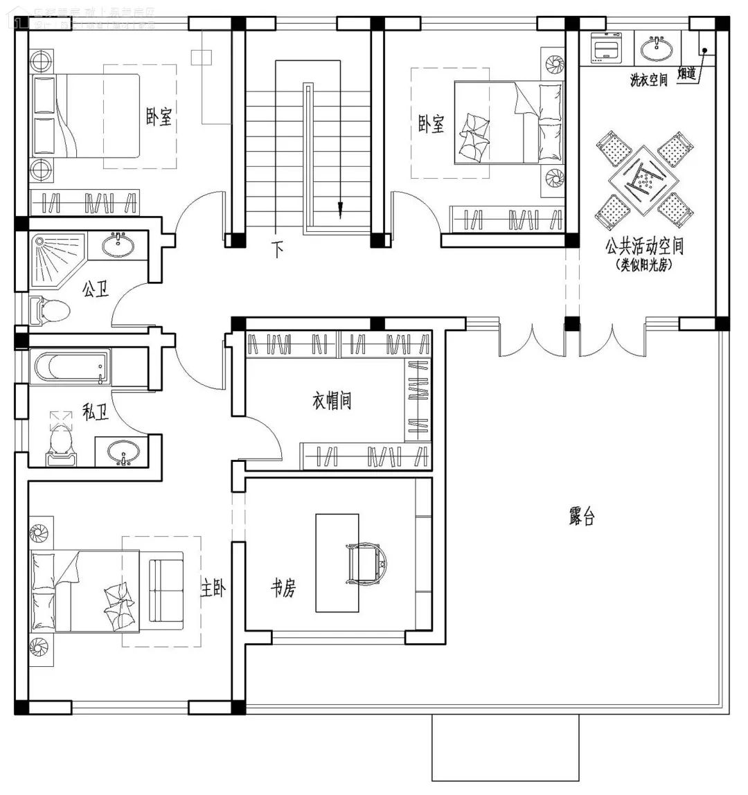 6套高逼格别墅，回头率100%，借钱也要建一栋(图20)