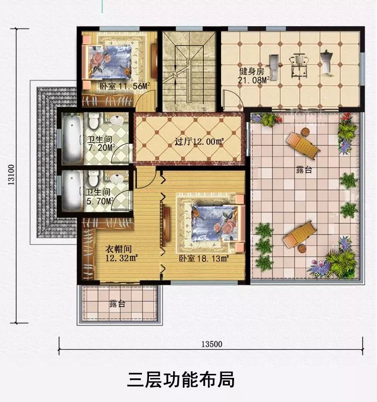 6套高逼格别墅，回头率100%，借钱也要建一栋(图4)