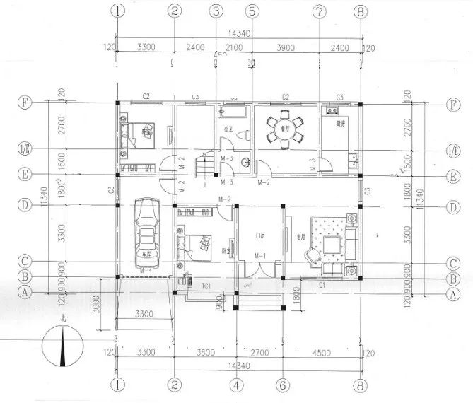 7款自建别墅风格迥异，款款带车库(图8)