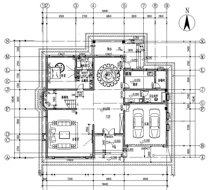 7款自建别墅风格迥异，款款带车库(图2)