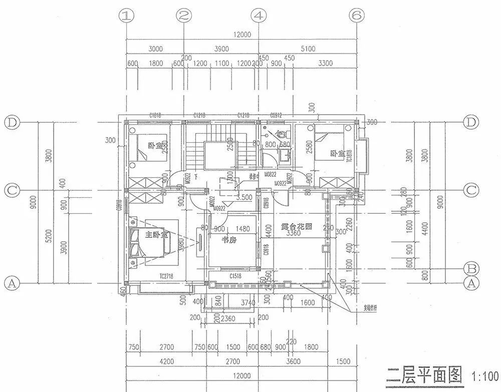 5款二层别墅气质典雅，建一栋家里老人笑开花(图15)