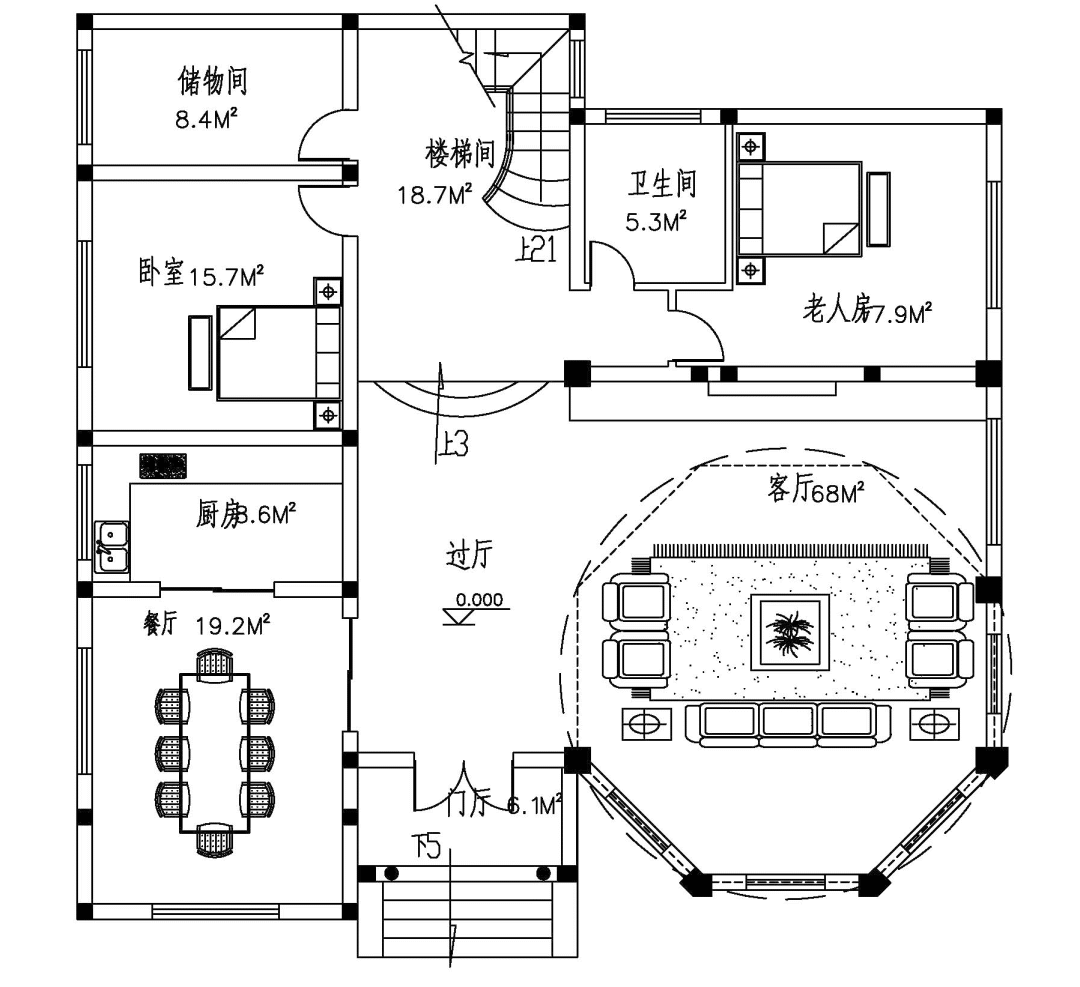 5款别墅低调有品位，建栋在家乡笑看云卷云舒(图5)