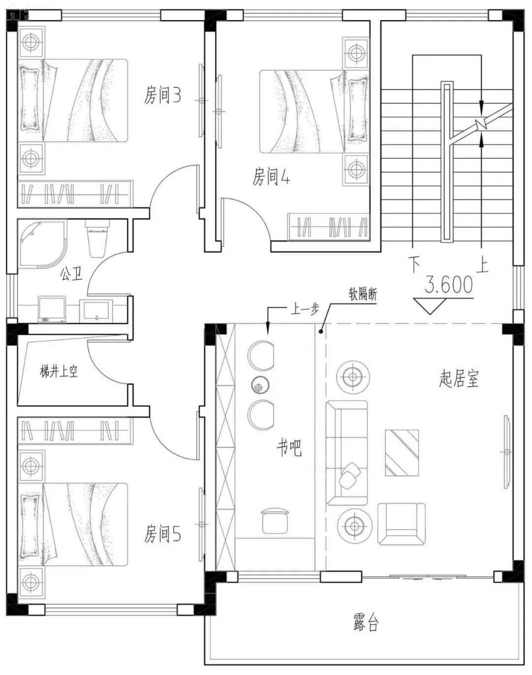5款别墅低调有品位，建栋在家乡笑看云卷云舒(图12)