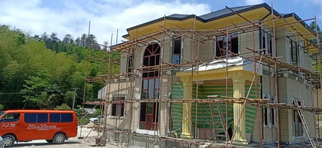 轻钢怎么横扫农村的？谢老板别墅3月建成，依山(图11)