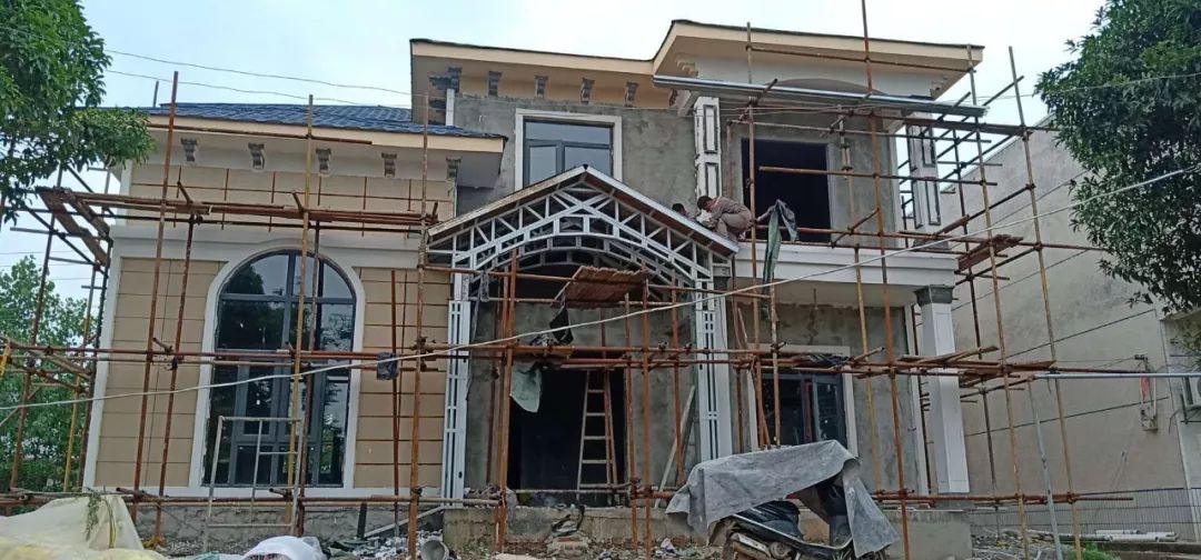 网上传疯了！3个月建成的轻钢别墅惊艳全村(图10)