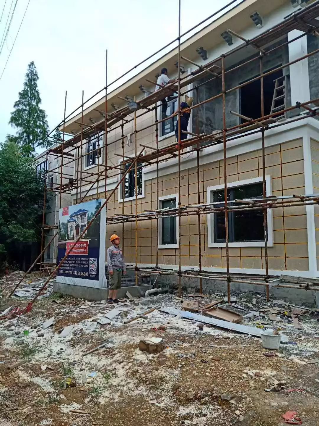 网上传疯了！3个月建成的轻钢别墅惊艳全村(图7)