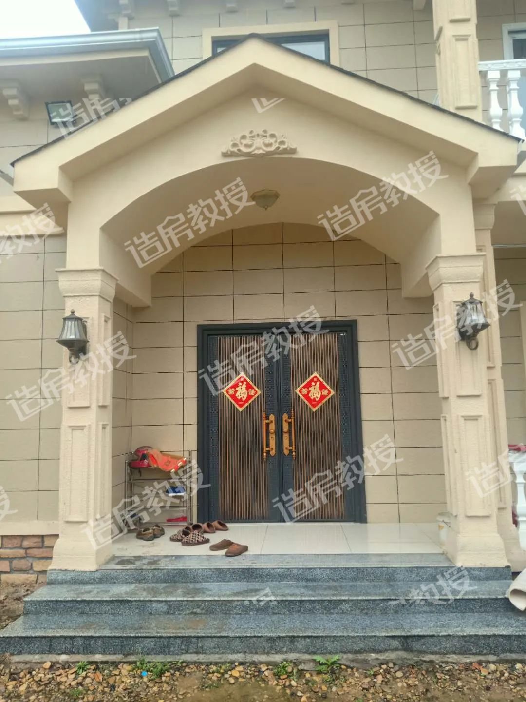 落后的砖混还建吗？庄先生农村建轻钢别墅，加(图9)