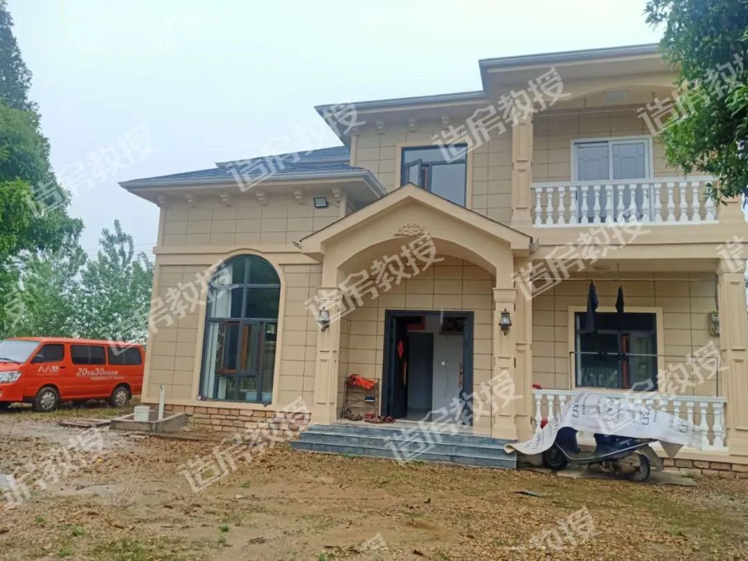落后的砖混还建吗？庄先生农村建轻钢别墅，加(图4)